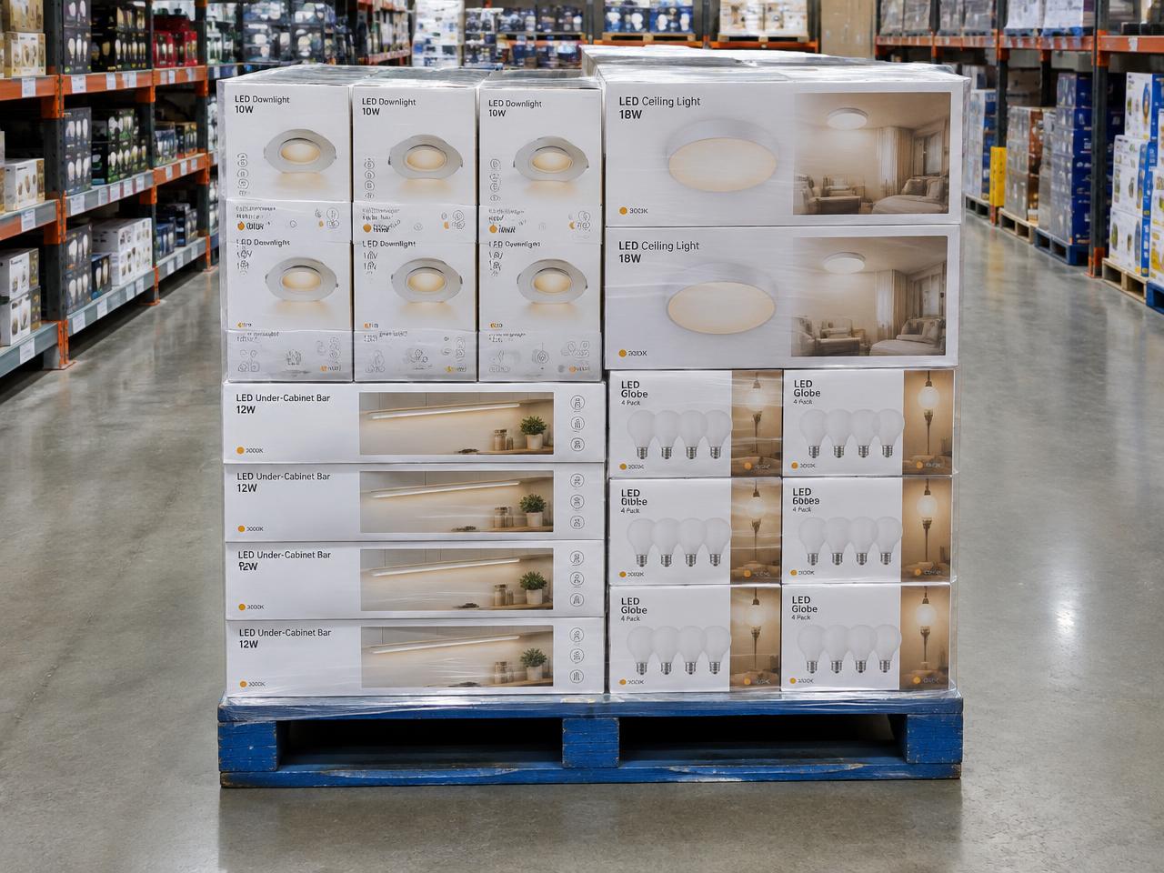 LED Lighting & Downlight Pallet