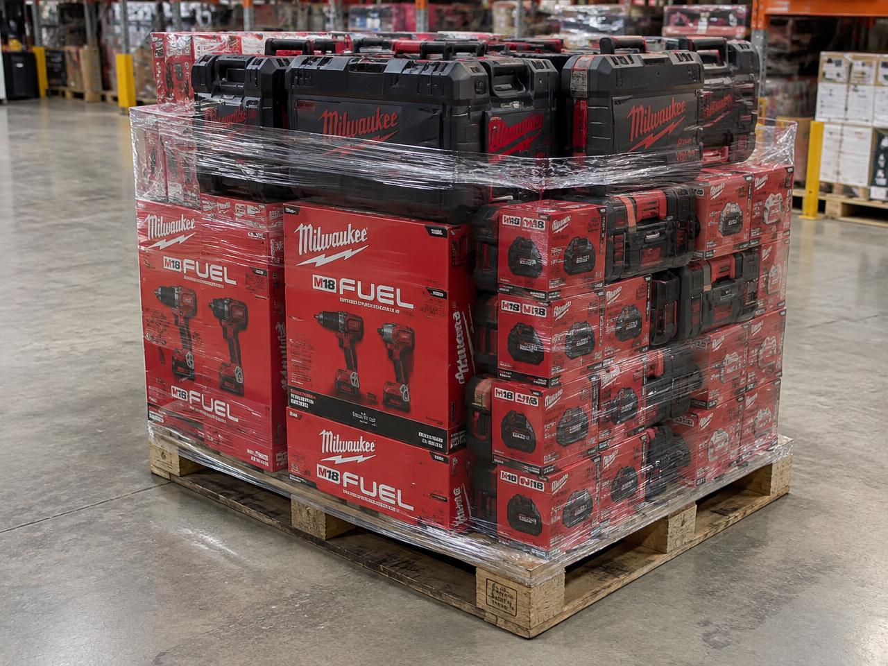 M18 FUEL Drills & Drivers, new overstock wholesale professional tools pallet BR-MIL-0190 in Melbourne