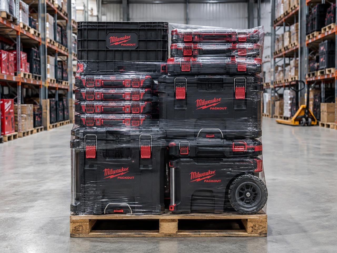 PACKOUT Storage & Site Gear, new overstock wholesale professional tools pallet BR-MIL-0193 in Melbourne