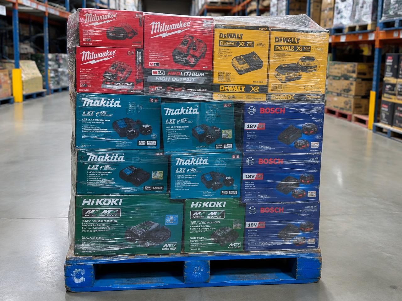 Mixed Battery & Charger Lot