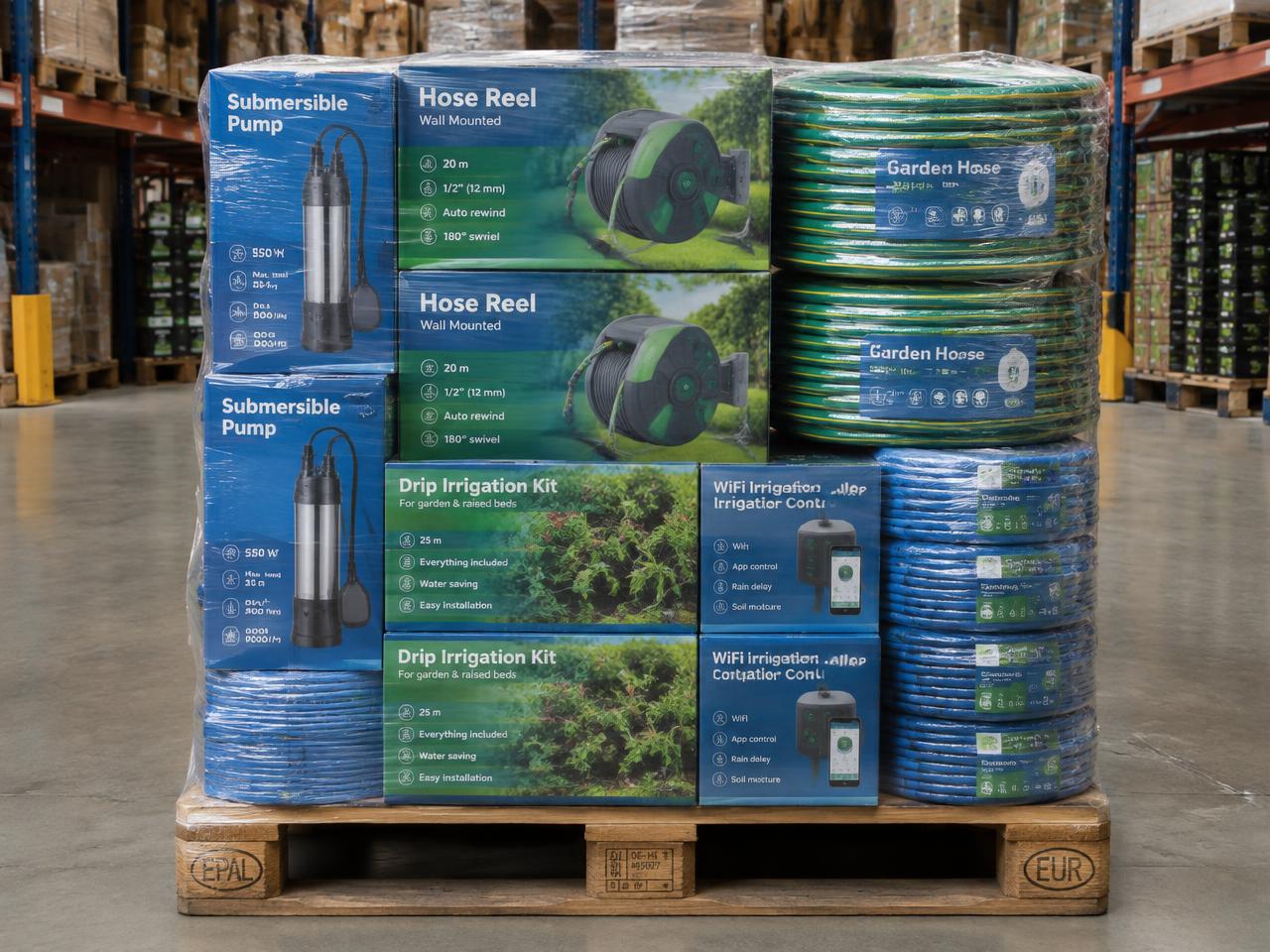 Garden Irrigation & Pumps