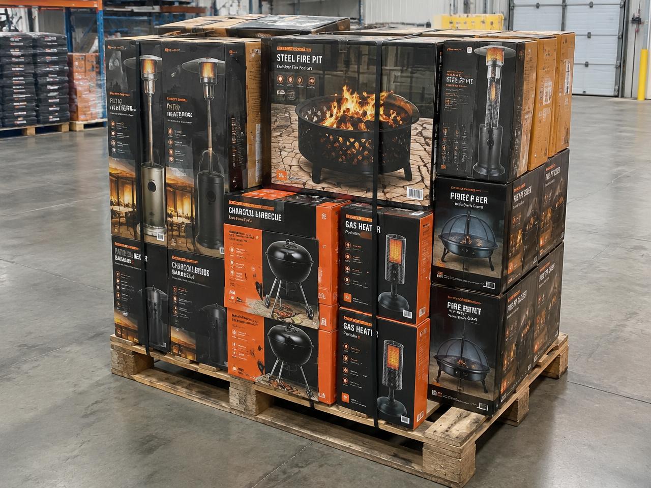 Outdoor Heating & Fire Pit Lot